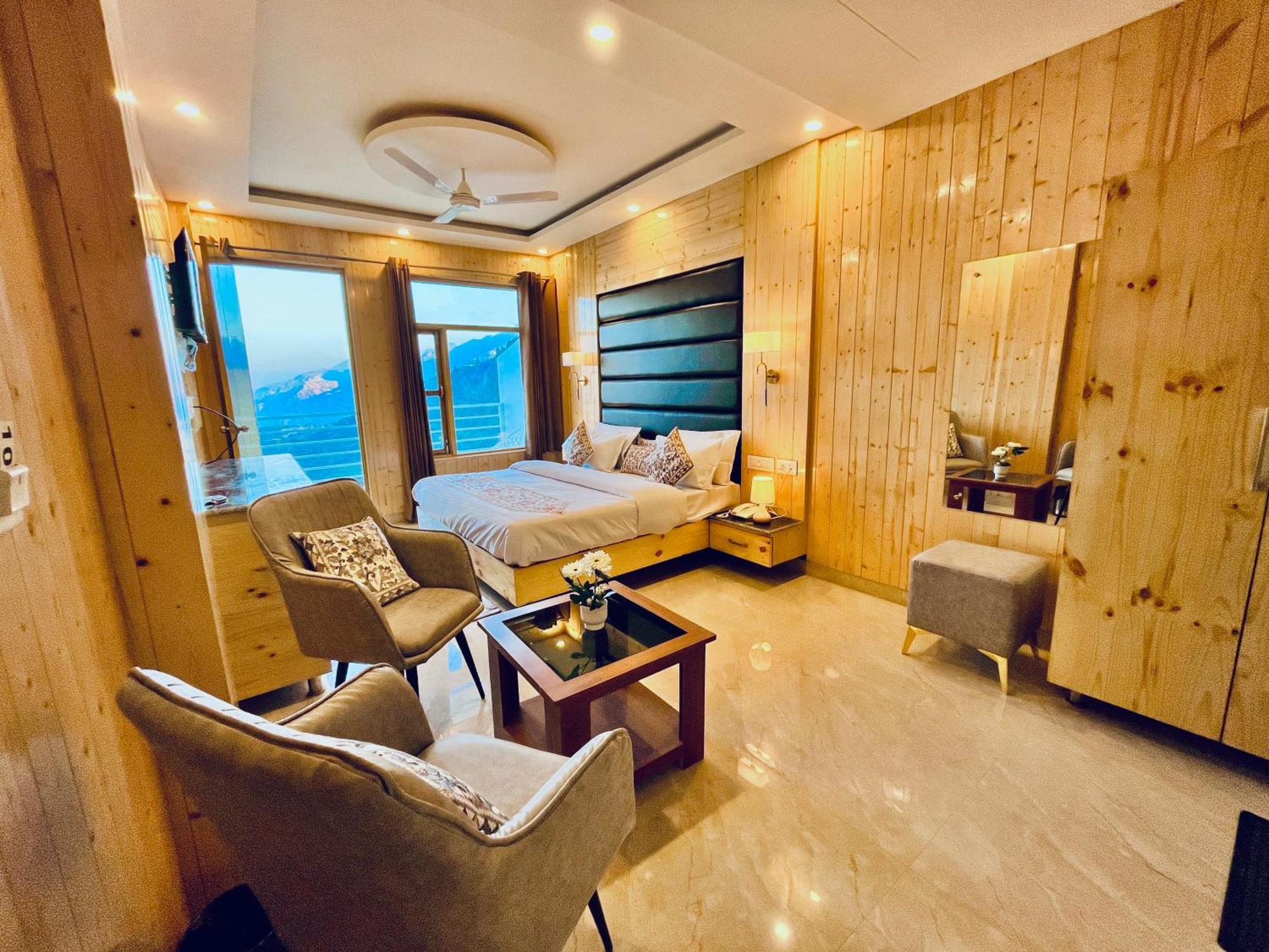 Hotel Hill View, Mussoorie - Near Jw Marriott Mussoorie, M 77377-32479 Kültér fotó